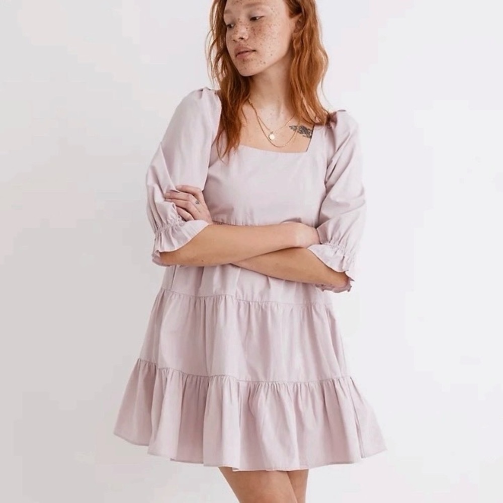 Madewell Lilac Mini Dress
